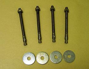 oa Anchor Bolt Kit Plated Steel